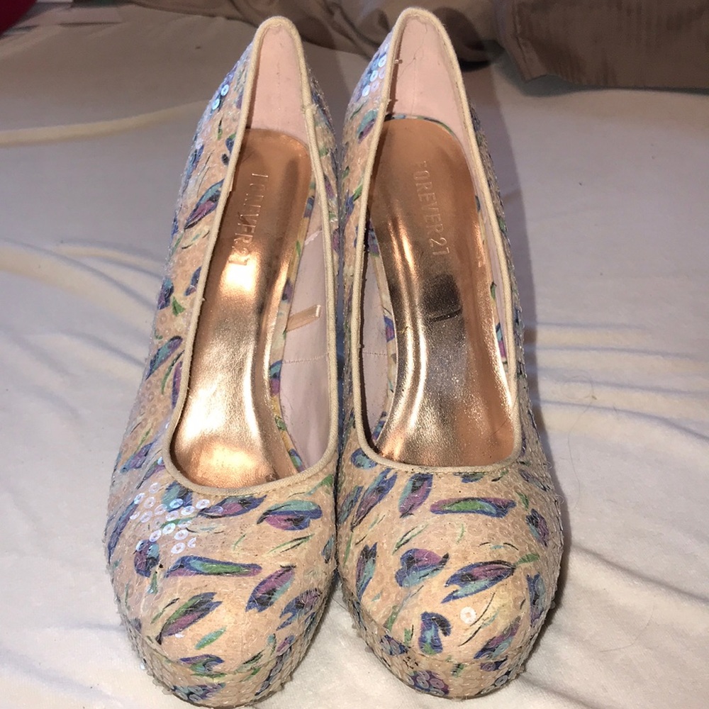 Sequined heels - Picture 2 of 5